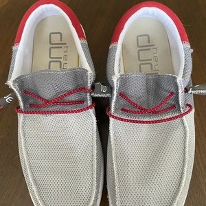 Hey Dude’s Wally Sox-Funk Dark Grey Red